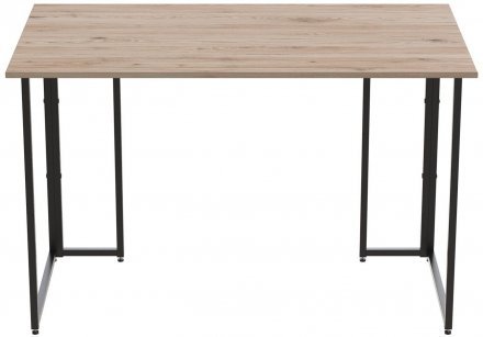 Комп'ютерний стіл Ferrum-decor Ханна 75x120x70 чорний ДСП Дуб Сан-Марино 16мм (FRD-103514) Комп'ютерний стіл Ferrum-decor Ханна 75x120x70 чорний ДСП Дуб Сан-Марино 16мм (FRD-103514)