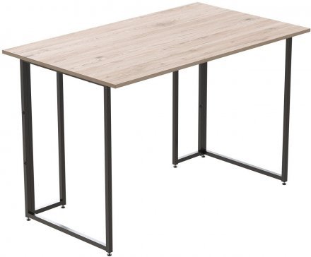 Комп'ютерний стіл Ferrum-decor Ханна 75x120x70 чорний ДСП Дуб Сан-Марино 16мм (FRD-103514) Комп'ютерний стіл Ferrum-decor Ханна 75x120x70 чорний ДСП Дуб Сан-Марино 16мм (FRD-103514)