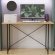 Стіл письмовий Line Лайт Ferrum-decor 750x1000x500 Чорний метал ДСП Дуб Артизан 16 мм (FRD-104841)