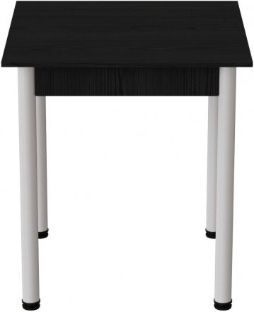 Стіл кухонний Ferrum-decor Агата 75x70x70 Білий ДСП Сосна Кембра 16мм (FRD-105670)