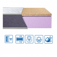 Матрац Brave foam-cocos 190х200х12 см Матрац Brave foam-cocos 190х200х12 см