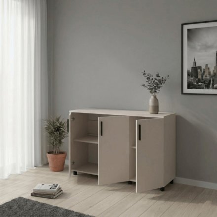 Комод Doros Торн Кашемір 3 ДСП 135х51.6х80 (DRS-012099)