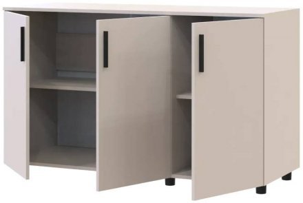 Комод Doros Торн Кашемір 3 ДСП 135х51.6х80 (DRS-012099)