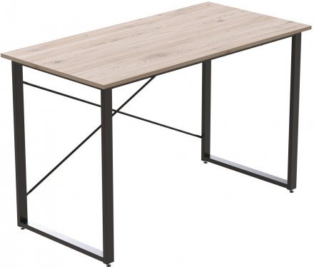 Комп'ютерний стіл Ferrum-decor Дейв 75x120x70 чорний ДСП Дуб Сан-Марино 16мм (FRD-102006)