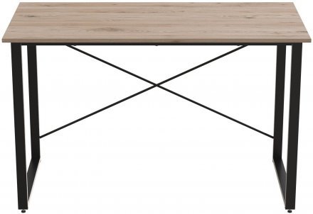 Комп'ютерний стіл Ferrum-decor Дейв 75x120x70 чорний ДСП Дуб Сан-Марино 16мм (FRD-102006)