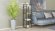 Етажерка 4/34 Ferrum-decor Серії Конект 120x34x28 чорний ДСП Дуб Артизан 16мм (FRD-104273)