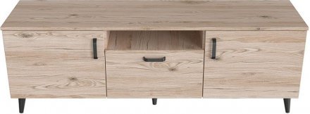 Тумба Лестер на конусних ніжках Ferrum-decor 48x139x38 Чорний метал ДСП Дуб Сан-Марино 16 мм (FRD-106806) Тумба Лестер на конусних ніжках Ferrum-decor 48x139x38 Чорний метал ДСП Дуб Сан-Марино 16 мм (FRD-106806)