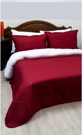 Покривало Broadway Basic бордо 175х220 см Покривало Broadway Basic бордо 175х220 см