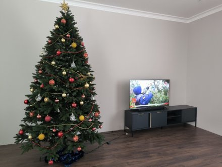 Тумба під телевізор Perfect Home Ларс / Lars 3-дверна 3D/203 Антрацит (PFH-091024) Тумба під телевізор Perfect Home Ларс / Lars 3-дверна 3D/203 Антрацит (PFH-091024)