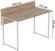Комп'ютерний стіл Ferrum-decor Скай 75x140x70 білий ДСП Дуб Сан-Марино 16мм (FRD-101114)
