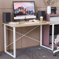 Комп'ютерний стіл Ferrum-decor Дейв 75x100x60 білий ДСП Дуб Сан-Марино 32мм (FRD-102144) Комп'ютерний стіл Ferrum-decor Дейв 75x100x60 білий ДСП Дуб Сан-Марино 32мм (FRD-102144)