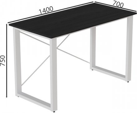 Письмовий стіл Ferrum-decor Драйв 750x1400x700 Білий метал ДСП Сосна Кембра 32 мм (FRD-103417) Письмовий стіл Ferrum-decor Драйв 750x1400x700 Білий метал ДСП Сосна Кембра 32 мм (FRD-103417)