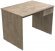Стіл комп'ютерний Бад Ferrum-decor 750x1000x700 ДСП Дуб Сан-Марино 16 мм (FRD-104765)