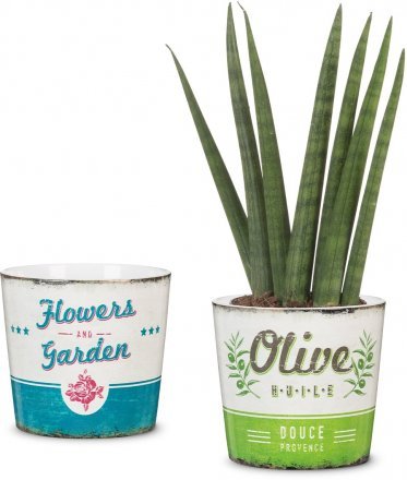 Кашпо для квітів Retro керамічне 13" Jardin 60446 Кашпо для квітів Retro керамічне 13" Jardin 60446