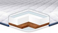 Матрац топер Cocos Komfort жакард 110х220х5 см Матрац топер Cocos Komfort жакард 110х220х5 см