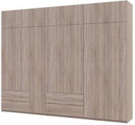 Шафа для одягу Doros Лукас Дуб сонома 3+4 ДСП 300х50х240 DRS-011708 (42005131) Шафа для одягу Doros Лукас Дуб сонома 3+4 ДСП 300х50х240 DRS-011708 (42005131)