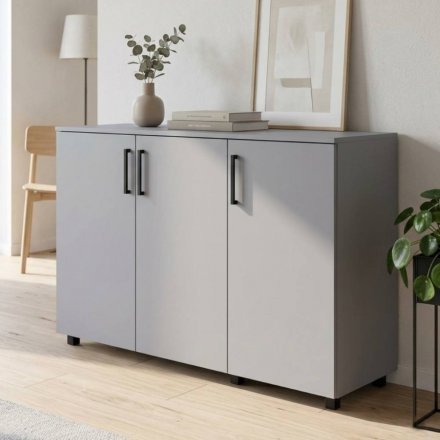 Комод Doros Торн Сірий 3 ДСП 135х51.6х80 (DRS-012101)