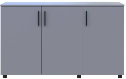 Комод Doros Торн Сірий 3 ДСП 135х51.6х80 (DRS-012101)