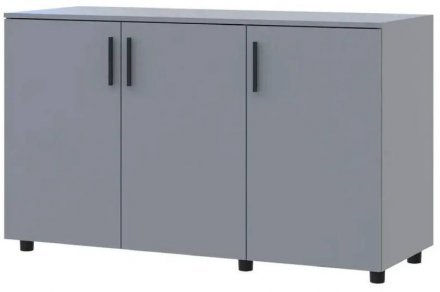 Комод Doros Торн Сірий 3 ДСП 135х51.6х80 (DRS-012101)