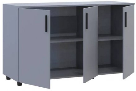 Комод Doros Торн Сірий 3 ДСП 135х51.6х80 (DRS-012101)
