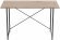 Стіл письмовий Line Лайт Ferrum-decor 750x1000x600 Чорний метал ДСП Дуб Сан-Марино 16 мм (FRD-104844)