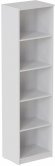 Пенал Анжело Ferrum-decor на 5 полиць 1900x500x380 ДСП Біле 16 мм (FRD-104936)
