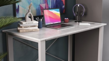 Письмовий стіл Ferrum-decor Драйв 750x1200x700 Сірий метал ДСП Бетон 16 мм (FRD-103184) Письмовий стіл Ferrum-decor Драйв 750x1200x700 Сірий метал ДСП Бетон 16 мм (FRD-103184)
