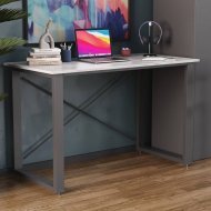 Письмовий стіл Ferrum-decor Драйв 750x1000x600 Чорний метал ДСП Бетон 32 мм (FRD-103302) Письмовий стіл Ferrum-decor Драйв 750x1000x600 Чорний метал ДСП Бетон 32 мм (FRD-103302)