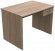 Стіл комп'ютерний Бад Ferrum-decor 750x1000x700 ДСП Дуб Сонома 16 мм (FRD-104767)