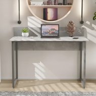 Стіл письмовий Скай Ferrum-decor 75x140x70 Сірий метал ДСП Бетон 32 мм (FRD-106686)