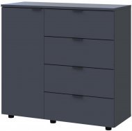 Комод у вітальню Doros Гелар GС1 100х40х81,2 см Графіт (DRS-011288)