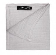 Пелюшка муслінова 30х30 см Ice Grey lullalove-7422