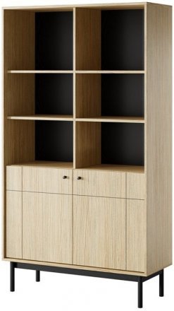 Стелаж Perfect Home Джапанді / Japandi R104 2-дверний Дуб лінеа (PFH-091465) Стелаж Perfect Home Джапанді / Japandi R104 2-дверний Дуб лінеа (PFH-091465)