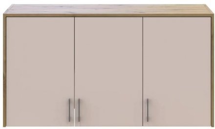 Антресоль висока Doros Ронді Дуб Артизан/Кашемір 3 ДСП 121х52х65 (DRS-011909) Антресоль висока Doros Ронді Дуб Артизан/Кашемір 3 ДСП 121х52х65 (DRS-011909)