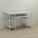 Письмовий стіл Ferrum-decor Тім 76x140x60 білий ДСП Біле 32мм (FRD-101366)