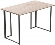 Комп'ютерний стіл Ferrum-decor Ханна 76x120x70 чорний ДСП Дуб Сан-Марино 32мм (FRD-103519)