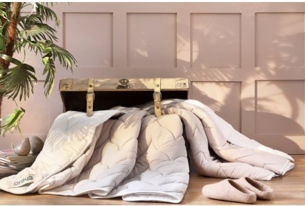 Ковдра Colora антиалергенна сірий-білий 155х215 полуторна svt-2000022269995