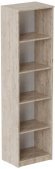 Пенал Анжело Ferrum-decor на 5 полиць 1900x500x380 ДСП Дуб Сан-Марино 16 мм (FRD-104937)