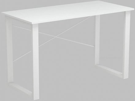 Письмовий стіл Ferrum-decor Драйв 750x1200x700 Білий метал ДСП Біле 16 мм (FRD-103185) Письмовий стіл Ferrum-decor Драйв 750x1200x700 Білий метал ДСП Біле 16 мм (FRD-103185)