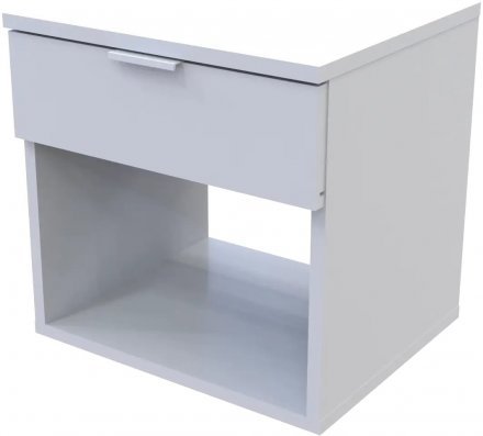Приліжкова тумба Doros GN1 40х33х41 см Білий (DRS-011450) Приліжкова тумба Doros GN1 40х33х41 см Білий (DRS-011450)