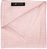 Пелюшка муслінова 30х30 см Powder Pink lullalove-7408