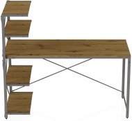 Комп'ютерний стіл Ferrum-decor Джек 75x120x70 Сірий ДСП Артизан (FRD-105408)