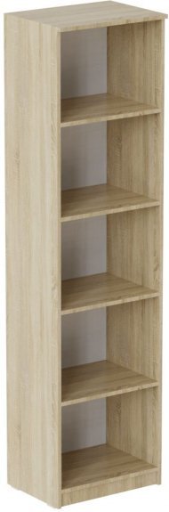 Пенал Анжело Ferrum-decor на 5 полиць 1900x500x380 ДСП Дуб Сонома 16 мм (FRD-104939)