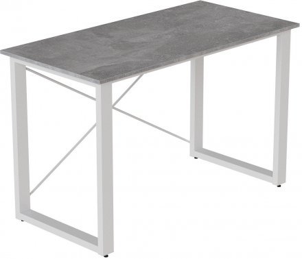 Письмовий стіл Ferrum-decor Драйв 750x1400x700 Білий метал ДСП Бетон 32 мм (FRD-103421) Письмовий стіл Ferrum-decor Драйв 750x1400x700 Білий метал ДСП Бетон 32 мм (FRD-103421)