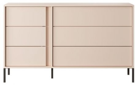 Комод Perfect Home Даст / Dast з 6 шухлядами 6S/138 Беж (PFH-091008) Комод Perfect Home Даст / Dast з 6 шухлядами 6S/138 Беж (PFH-091008)