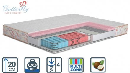 Матрас Camelia (Камелія) односторонній 80х190х19 см