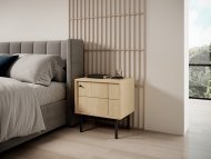 Тумба приліжкова Perfect Home Джапанді / Japandi S54 1-дверна Дуб лінеа (PFH-091461) Тумба приліжкова Perfect Home Джапанді / Japandi S54 1-дверна Дуб лінеа (PFH-091461)