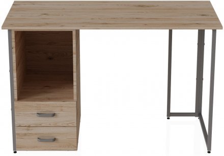 Комп'ютерний стіл Ferrum-decor Отто 75x120x60 сірий ДСП Дуб Сан-Марино 16мм (FRD-101494) Комп'ютерний стіл Ferrum-decor Отто 75x120x60 сірий ДСП Дуб Сан-Марино 16мм (FRD-101494)
