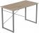 Комп'ютерний стіл Ferrum-decor Дейв 75x140x70 сірий ДСП Дуб Сан-Марино 32мм (FRD-102416)
