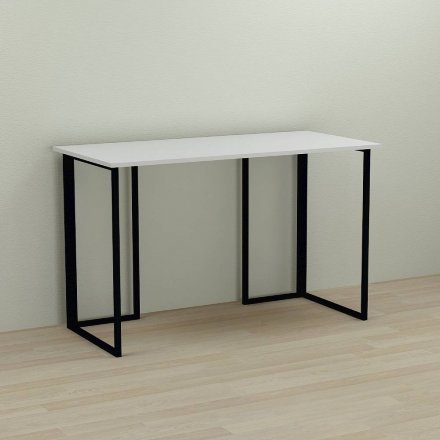 Письмовий стіл Ferrum-decor Ханна 75x140x70 чорний ДСП Біле 16мм (FRD-103521) Письмовий стіл Ferrum-decor Ханна 75x140x70 чорний ДСП Біле 16мм (FRD-103521)